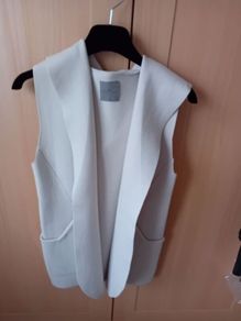 Gilet - Dutch brand Yaya - Stone - UK 8 to 10 - New RRP 79