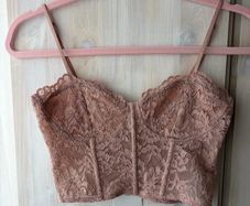 Zara lace corset top