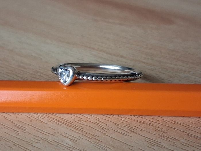 Pandora One Love silver ring size 60 / S