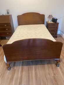Mahogany Bed 4 Foot