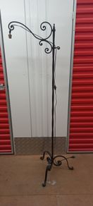 Freestanding wrought iron 60s working floor lamp - beautiful