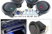 25733 4X LED 12V 20Amp Car Boat Marine Rocker SPST Toggle ON/OFF Switch