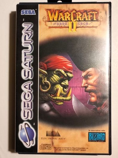 Warcraft 2 II The Dark Saga Sega Saturn