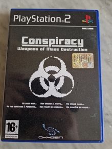 Conspiracy Weapons of mass Destruction PlayStation2 Ps2 Games Original