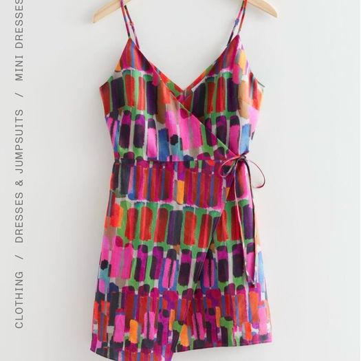 BNWT & Other Stories Strappy Mini Dress