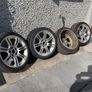 Bmw 18" Staggered Alloy Wheels  5 series 6 series F10 F11 F12 F13 Style 350m Image 2