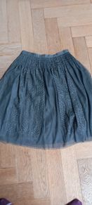 New Noa Noa grey tulle skirt XS