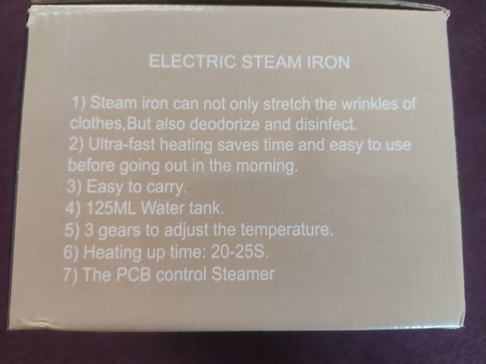 Iron for Home/Travel - Lightweight