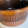 Vintage T.G. Green Souffle Dish Large Ceramic in Brown Tones Image 3