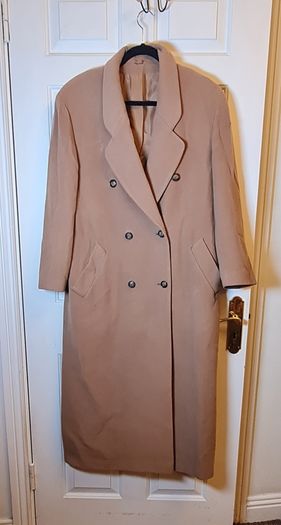 Wool long ladies coat