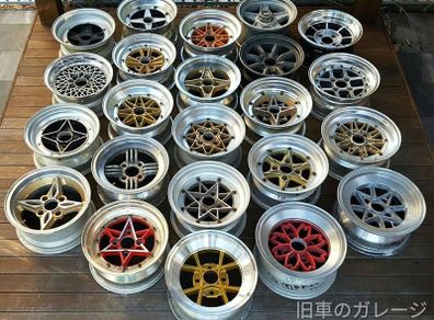 ssr hayashi advan 12" 13" 14" 4x100 alloy wheels