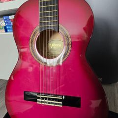 Valencia 3/4 guitar in Pink Sunburst  - set