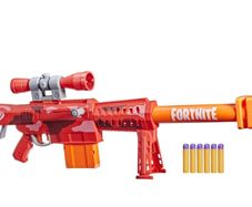 NERF Fortnite Heavy SR Blaster Scope + 6 Mega Darts
