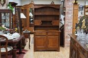 Rustic Solid Oak Kitchen Dresser