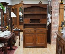 Rustic Solid Oak Kitchen Dresser