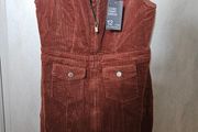 Cord Pinny Dress BNWT