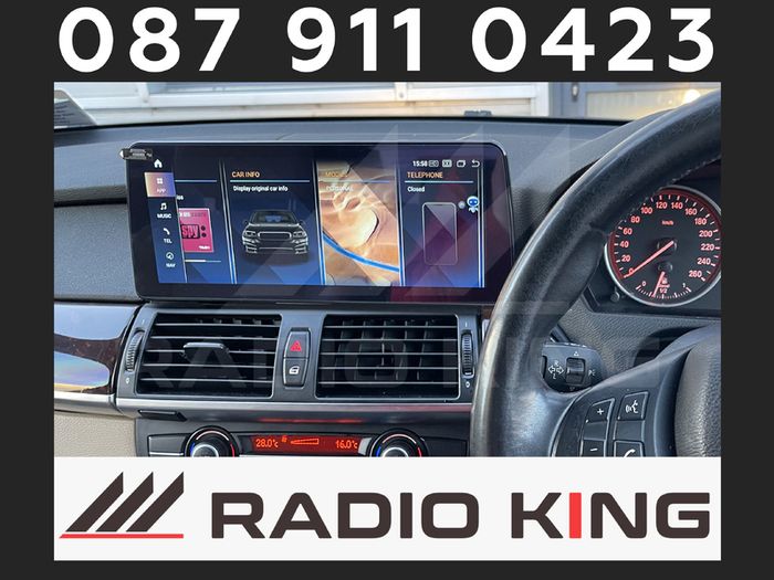 Premium Carplay Bmw X5 Android Auto Stereo