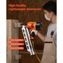 Framing Nailer, 50 to 90 mm 21 Degree Full Round Head Pneumatic Framing Nailer with Dual Trigger Modes & Tool-Less Depth Adjustment, 80-120PSI Pro Air Nail Gun for Framing Flooring Decking Image 4