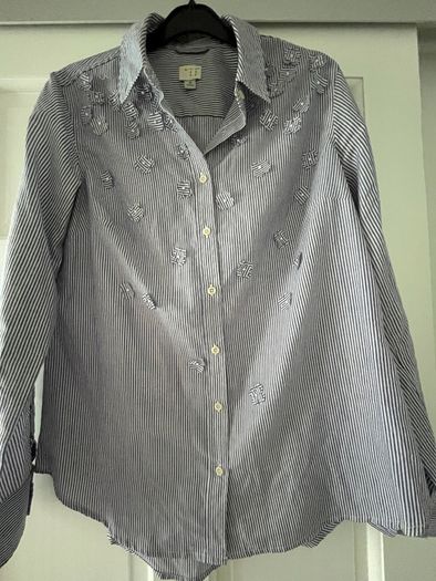 Blue Stripe Blouse