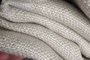 3.1 metres of extra heavy weight 100% linen in oatmeal