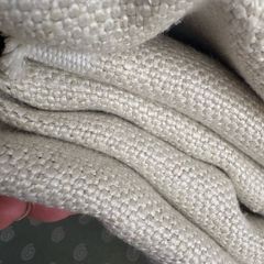 3.1 metres of extra heavy weight 100% linen in oatmeal