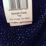 Dressy Black Sparkle Top for Night out or Special occasion Image 9