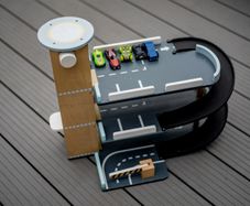 Kids Concept Wooden Toy Garage