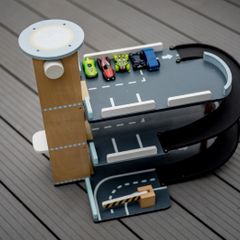 Kids Concept Wooden Toy Garage
