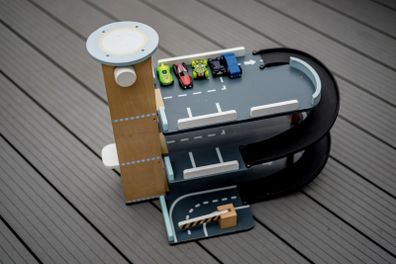 Kids Concept Wooden Toy Garage