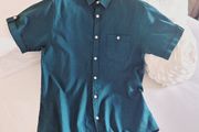 Green Short Sleeve Shirt - Small