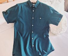 Green Short Sleeve Shirt - Small