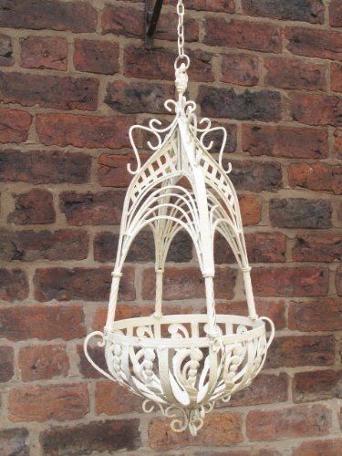 French Cast Hanging Baskets