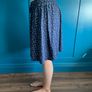 Esprit navy & white skirt. Size S Image 3