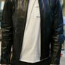 Fabulous Men's Soul Revolver Black Retro Wraith Leather Jacket Image 2