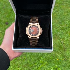Seiko Mod Nautilus Style 41mm Automatic Mens Watch