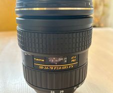 Tokina 24-70 F2.8 AT-X PRO FX Lense Nikon Fit