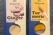 Organic Turmeric ginger healthy superfood