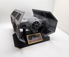 Star Wars - TIE ADVANCED X1, Darth Vader's Tie Fighter 3D Model (Free Postage)