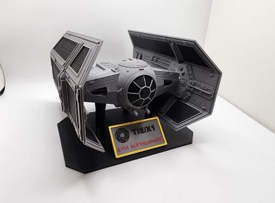 Star Wars - TIE ADVANCED X1, Darth Vader's Tie Fighter 3D Model (Free Postage)