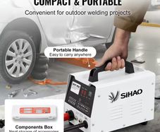 220v Vehicle Panel Spot Welder Dent Puller Kit Hand-Held Spotter Welding Car Body Bumper Repairing Tool for Sheet Metal