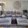 2 seater Couch with console Image 2