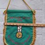 Soccer Fans Wayside Celtic A.f.c Golden Ball Kilternan  This Is A Large Vintage Wayside Soccer Football Embroidered Pennant Image 10
