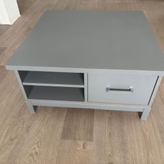 Grey Oak Veneer Obin Coffee Table/TV Stand