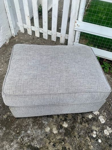 Corner Sofa with pouffe & swivel chair