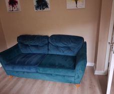 Green 3 Seater Sofa