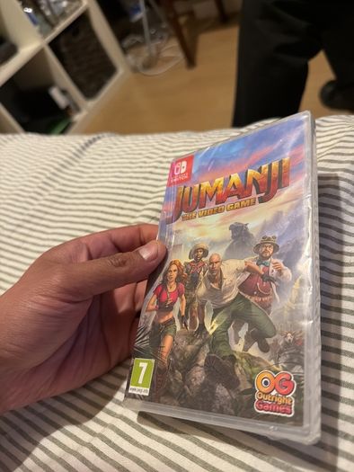 Sealed Jumanji the Video Game for Switch