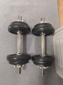 York spinlock dumbbells