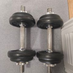 York spinlock dumbbells