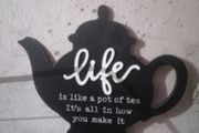 Tea pot hanging ornament