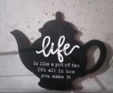 Tea pot hanging ornament